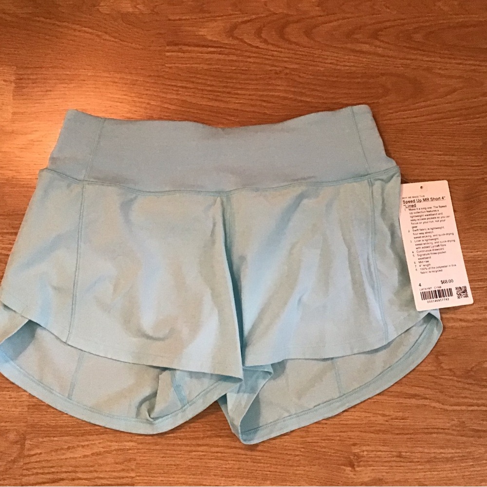 Light Blue Women's Shorts